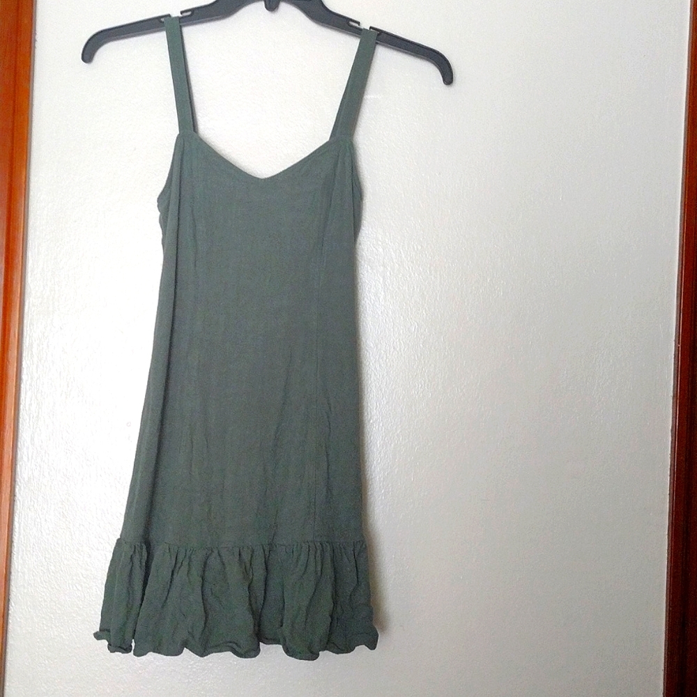 Mustard Seed brand Green Mini Dress